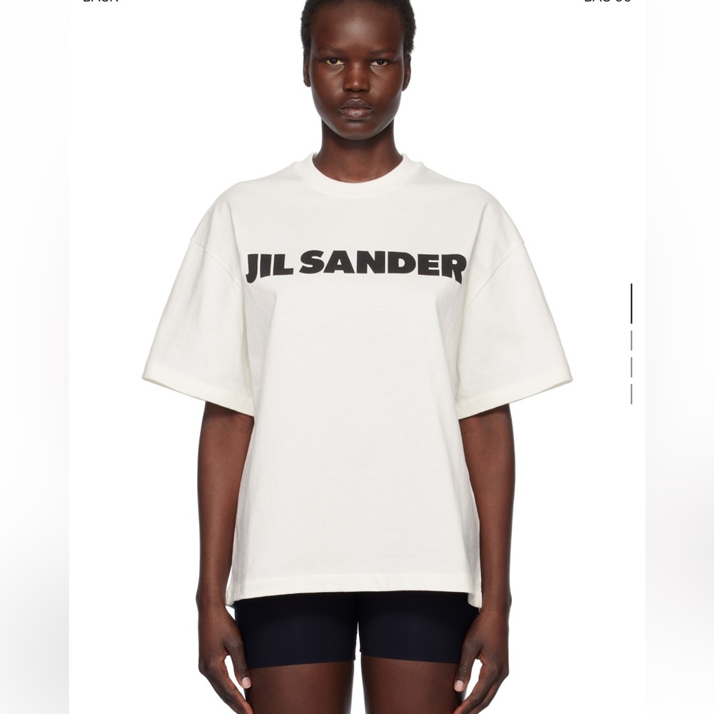 Jil Sander White Boxy T-Shirt - M